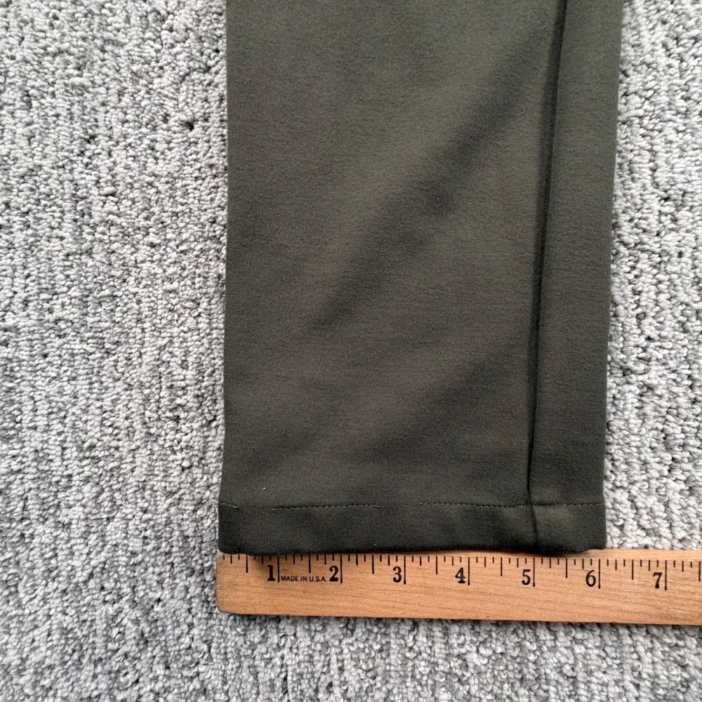 Au Noir Sophisticated Infinity Pants Mens 34 Olive Green Stretch Chino Slim‎